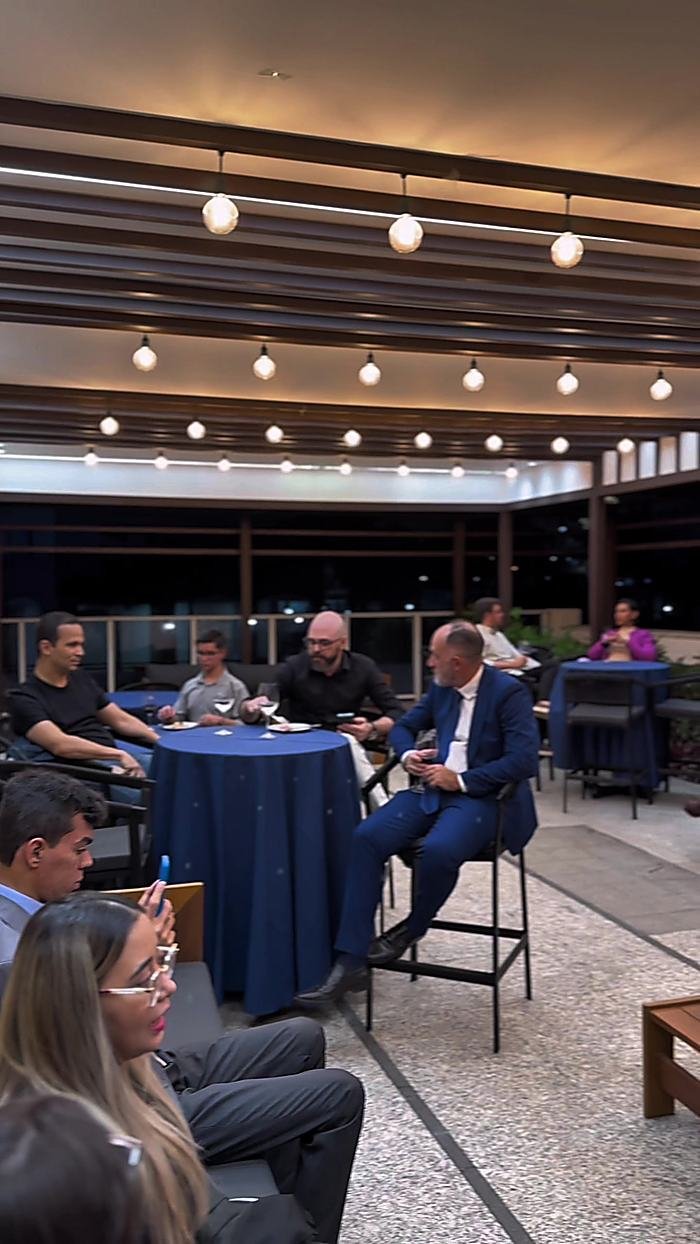 Convidados do primeiro Jantar Septem, em Goiânia